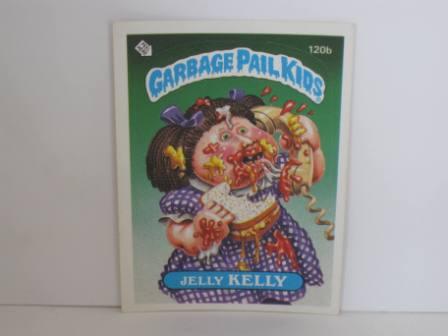 120b Jelly KELLY 1986 Topps Garbage Pail Kids Card